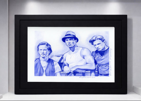 "BLOOD IN BLOOD OUT" PRINT